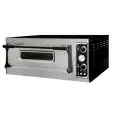 ELEKTRO-PIZZAOFEN - MECHANISCHE BEDIENUNG - Mod. BASIC XL4 TR - 1 Backkammer - Vollschamott- Backkammermaße in cm (BxTxH): 72 x 72 x 14 - Anzahl Pizzen insgesamt 4 (Ø cm 35) - Leistung 6 Kw - CE-Norm