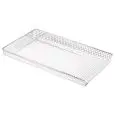 GELOCHTES EDELSTAHLBLECH GASTRONORM 1/1 ZUM FRITTIEREN - ABMESSUNGEN: 530x325 mm