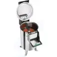KARTOFFELSCHÄLER Mod. PPN10 (Tischgerät) - Anschlusserte EINPHASIG oder DREIPHASIG - Fassungsvermögen 10 kg - Stundenleistung 120 kg/h - (mit Schälscheibe) - Leistung 1 hp/750W - CE-Kennzeichnung