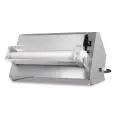 PIZZA-TEIGAUSROLLMASCHINE - MOD. TQS50UNO - EINZELROLLE - Pizzadurchmesser: 26/45 cm - Teigmenge: 80/500 Gramm - Motorleistung: W 250 - einphasig 230V/50Hz - EG-Norm - Gewicht: 27 kg