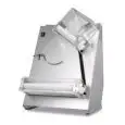 PIZZA-TEIGAUSROLLMASCHINE - MOD. TQS30 - 2 Rollenpaare (obere Rollen geneigt) - Pizzadurchmesser: 14/30 cm - Teigmenge: 80/210 Gramm - Motorleistung: W 250 - einphasig 230V/50Hz - EG-Norm - Gewicht: 27 kg