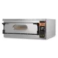 ELEKTRO-PIZZAOFEN - Mod. UMD 6 BIG - ELEKTRONISCHE STEUERUNG mit DISPLAY - 1 Backkammer - Backebene oder Decke und Boden aus feuerfestem Material - geringer Stromverbrauch - Backkammermaße in cm (BxTxH): 72 x 108 x 14 - 6 Pizzen (Ø cm 36) - 2 Pizzableche 