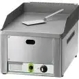 GAS - GRILLPLATTE - TISCHGERÄT - Mod. FRY1/LMC - glatte verchromte Grillfläche - LEISTUNG 4 kW - Abmessungen Grillfläche in cm: 32,5 x 48 - Versorgung: METHAN/LPG - CE-Kennzeichnung