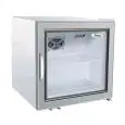 MINIBARKÜHLSCHRANK AUS LACKIERTEM BLECH - STATISCHE KÜHLUNG - Mod. G-SC50G - NUTZVOLUMEN: 68 LITER - 1 GLASTÜR - TEMPERATUR: +2°/+8°C - Abmessungen in cm (B x T x H): 57 x 53,3 x 53 - EG-NORM