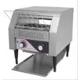 DURCHLAUFTOASTER - Mod. CV 2 - Stundenproduktion: 300 ÷ 350 Toasts - einstellbare Bandgeschwindigkeit - Leistung: 1,9 kW - einphasiger Anschluss - Produktmaße in cm (B  x T x H): 36,5 x 43 x 43 - EG-Norm