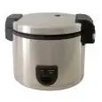 REISKOCHER - Mod. RIS 8 - Gehäuse aus Edelstahl - antihaftbeschichteter Innentopf - Wasserkapazität: 8 Liter - Leistung: 1950 W - einphasiger Anschluss - Maße in cm ø: L 32 x 35h - EG-Norm