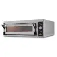 ELEKTRO-OFEN FÜR PIZZA, BROT UND KONDITOREIWAREN - Mod. US 6 L - 1 Backkammer - Backebene oder Decke und Boden aus feuerfestem Material - statisch - geringer Stromverbrauch - Feuchtigkeitsregler - Backkammermaße in cm (BxTxH): 124 x 84 x 18 - 6 Pizzen (Ø 