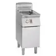 ELEKTRO-FRITTEUSE - LINIE MELTING - MOD. FE9117M - MELTING-SYSTEM: ELEKTRONISCHE KONTROLLE DER TEMPERATUR UND PROGRAMMIERTE EIN- und AUSSCHALTZYKLEN - 1 FRITTIERBECKEN: 17 LITER ÖL - 1 NEUTRALER UNTERBAU MIT TÜR - LEISTUNG: 16,5 kW - PRODUKTMASSE IN CM (B