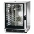 ELEKTRO-KONVEKTIONSOFEN FÜR GASTRONOMIE UND PATISSERIE - MOD. MID 10 MEC - MIT DIREKTER DAMPFEINSPRITZUNG - ANSCHLUSS 400V/3/50Hz DREIPHASIG - LEISTUNG: 12,7 kW - KAPAZITÄT: 10 X (GN 1/1 ; 60X40) - ABMESSUNGEN IN CM (B x T x H): 84 X 91 X 115