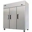 Edelstahl-Kühlschrank-Gefrier-Schrank Atosa YBF9242GR