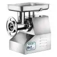 FLEISCHWOLF, PROFESSIONELLE AUSFÜHRUNG 32/TN (herausnehmbare Schneidegruppe) - Herausnehmbare Schneidegruppe aus Edelstahl - Drehrichtungsumkehr - Leistung hp 3 - 2200W 230V Einphasig 50hz - Stundenleistung Kg/h 300-500 - CE-Kennzeichnung