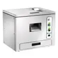 BESTECKPOLIERMASCHINE FÜR BESTECK - Mod ALP 3000 (Tischmodell) - Stündliche produktion 3000 Stücke - Einphasig 230V - Leistung kW 0,5 - Abmessungen cm B 50 x T 60 x H 40