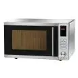 MIKROWELLE AUS EDELSTAHL mit Konvektion, Grill und Digitalsteuerung - Mod MC 2452 - Garraumkapazität Lt 25 - Mikrowellenleistung kW 0,9 - Konvektionsleistung kW 2,4 - Grillleistung kW 1,4 - Einphasig 230V/1N/50Hz