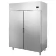 Kühlschrank aus Edelstahl - Mod. 96TN - Gastronorm 2/1 (65 x 53 cm) - 2 Türen - Umluftkühlung - Nutzvolumen: 1400 Liter - Energieeffizienzklasse: C - Temperaturbereich: -2° / +8° C - Produktmaße in cm (B x T x H): 144 x 80 x 202 - CE-Kennzeichnung