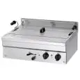 ELEKTRO-FRITTEUSE - LINIE PASTRY - MOD. PFE1813 - FÜR KONDITOREIEN - 1 BECKEN: 21 LITER ÖL - PRODUKTMASSE IN CM (B x T x H): 70 X 58 X 25 - Gewicht: 31 kg