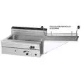 GAS-FRITTEUSE - LINIE PASTRY - MOD. MFG1800 - FÜR KONDITOREIEN - 1 BECKEN: 18 LITER ÖL - PRODUKTMASSE IN CM (B x T x H): 70 X 58 X 25 - Gewicht: 48 kg