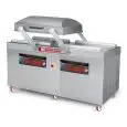 VAKUUMKAMMERGERÄT, STANDMODELL MIT ROLLEN GIOVE LINE - Mod XL 80 DOUBLE - 4 SCHWEISSSTAB 800 mm