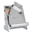 TEIGAUSROLLMASCHINE - 2 ROLLENPAARE (obere Rolle geneigt) mod. DSA 420 TG - AUTOMATISCHER START DURCH SENSOREN - EINSTELLBARER TIMER - Rollenlänge 40 cm - Leistung hp 0,33 - 230 V einphasig - CE-Norm