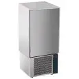 SCHOCKFROSTER - MOD.BU15I - Luftkühlung - Kapazität der Backformen: 15 x GN 1/1 (cm 53x32,5) oder 15 cm 60x40 - Schnellkühlleistung: +70° +3° (Kg.45) - Schnellfrostleistung: +70° -18° ( Kg 25) - Produktmaße in cm (B x T x H): 75 x 74 x 186/189 -CE-Kennzei