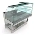 Endmodul - für gekühlte Snack-Theke - MOD. VSRVADTERMSX - Halbfertigprodukt, ohne Verkleidung - hohe gerade Scheiben - statische Kühlung - Einphasenanschluss: V 230/50Hz - Leistung: 756 W - Kapazität: 12 cm ³ - Produktmaße in cm (B x T x H): 152,1 x 82,8 