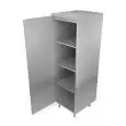 Edelstahlschrank - 1 beschichtete Drehtür