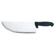 FLEISCHERMESSER - KLINGE AUS EDELSTAHL AISI 420 - RUTSCHFESTER GUMMI-GRIFF - SPÜLMASCHINENFEST - KLINGE: 28 cm - GEWICHT: 1,04 kg