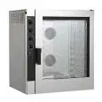 ELEKTRO HEISSLUFTDAMPDOFEN (DAMPFERZEUGUNG MIT DIREKTER EINSPRITZUNG) FÜR KONDITOREIEN UND GASTRONOMIEBETRIEBE - Mod NECE102 - ELEKTROMECHANISCHE STEUERUNG - DREIPHASIGER ANSCHLUSS: 400/3/50 - LEISTUNG: 12,6 kW - KAPAZITÄT: 10 X (GN 1/1 ; 60X40) - EINSCHU