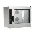 ELEKTRO HEISSLUFTDAMPDOFEN (DAMPFERZEUGUNG MIT DIREKTER EINSPRITZUNG) FÜR KONDITOREIEN UND GASTRONOMIEBETRIEBE - Mod NECE72 - ELEKTROMECHANISCHE STEUERUNG - DREIPHASIGER ANSCHLUSS: 400/3/50 - LEISTUNG: 9,6 kW  - KAPAZITÄT: 7 X (GN 1/1 ; 60X40) - EINSCHUBA