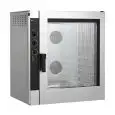 GAS-HEISSLUFTOFEN FÜR DIE GASTRONOMIE UND FÜR KONDITOREIEN - Mod NEMG102 - ELEKTROMECHANISCHE STEUERUNG - MIT BESCHWADUNG - ZWEI GESCHWINDIGKEITEN - EINPHASIGER ANSCHLUSS: 230/1/50 - LEISTUNG: 19 + 0,6 kW - KAPAZITÄT: 10 X (GN 1/1 ; 60X40) - EINSCHUBABSTA