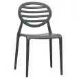 STUHL "TOP GIO" - MOD. 2317 - RAHMEN AUS RECYCLEBAREM, GLASVERSTÄRKTEM POLYPROPYLEN (AIR MOULDING) - FÜR DEN INNEN-UND AUSSENBEREICH - STAPELBAR - ABMESSUNGEN IN CM (BxTxH): 49 x 50 x 84 - CE-KENNZEICHNUNG