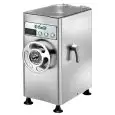 FLEISCHWOLF, PROFESSIONELLE  - GEKÜHLT - MOD T/22REF - STRUKTUR AUS EDELSTAHL AISI 304 - DREHRICHTUNGSUMKEHR - LEISTUNG kW 1,1 - DREIPHASIGER STROMANSCHLUSS 230-400V/3/50 Hz - ABMESSUNGEN cm B 27 x T 41 x H 54,5