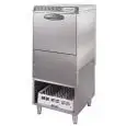 Geschirrspülmaschine - professionelle Ausführung - Edelstahl AISI 304 18/10 - Mod. 4SB - mit Laugenpumpe - Dreiphasenanschluss - max. Einschubhöhe: 37 cm - Korbmaße (B x T): 50 x 50 cm - Spüldauer: 120" / 240" - Produktmaße in cm (B x T x H): 59,4 x 63,7 