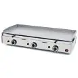 GAS - GRILLPLATTE - TISCHGERÄT - Mod SPG-1001 - Glatte Stahlplatte - Leistung 9300 W - Kochfläche cm B 98,3 x T 39,5 - Produktmaße (BxTxH) cm 102 x 50,7 x 23,4 - CE-Norm