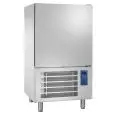 SCHOCKFROSTER - MOD. ABT100A - Touchpanel - Fassungsvermögen: N. 10 x GN 1/1 (cm 53x32,5) oder N. 10 cm 60x40 - Positive Minderungsausbeute: +90°/+3° (Kg. 32) - Negative Minderungsausbeute: +90°/-18° ( Kg. 22 ) - Produktmaße (B x T x H) cm 79 x 80 x 142