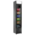 Kühlvitrine für Getränke mit kapazität Lt 105 und temperaturen von +2 bis +10 °C Amitek AK105SLB
