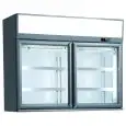 Gekühlter Oberschrank für Tiefkühlprodukte mit kapazität Lt 373 und temperaturen von -22 bis -18 °C Klimaitalia KENAI TOP 145