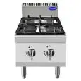 GAS-KOCHPLATTE - Mod. CV7I2DE1 - 2 FLAMMEN - PILOTFLAMME - Leistung: 10,5 kW - Produktmaße (B x T x H): 40 X 70 X 54,7 - CE Kennzeichnung