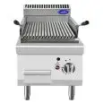 GAS-LAVASTEINGRILL - TISCHGERÄT - Mod. CV7I4EOE - Leistung: 7 kW - Produktmaße (B x T x H): 40 X 70 X 54,7 - CE Kennzeichnung