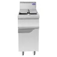 GAS-FRITTEUSE - LINEA COOK - Mod. CV7I4HH - 1 BECKEN: 16 Liter ÖL - UNTERBAU MIT FLÜGELTÜR - Leistung: 13 kW - Produktmaße (B x T x H): 40 X 70 X 108,5 - CE Kennzeichnung
