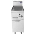 GAS-GRILLPLATTE MIT GERILLTER INOX-GRIDDLEPLATTE - Mod. CV9I4IHD - UNTERBAU MIT FLÜGELTÜR - Leistung: 10 kW - Produktmaße (B x T x H): 40 X 90 X 114 - CE Kennzeichnung