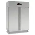 Tiefkühlschrank - Edelstahl AISI 304 - BELÜFTET - Mod CZV1520BT - GASTRONORM 2/1 (65 X 53 CM) - 2 TÜREN - FASSUNGSVERMÖGEN 1400 LITER - TEMPERATUR -18° / -22°C - PRODUKTMAßE (BxTxH) cm 140 x 83 x 205 - CE-NORM