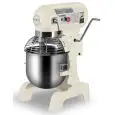 PLANETENRÜHRWERK MIT ABNEHMBAREM BECKEN - Mod B30K (Tischmodell) - 400V/3/500Hz - Füllmenge 30 Liter - Leistung kW 1,1 - Abmessungen cm B 54,6 x T 51,2 x H 85,2