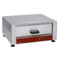 BRÖTCHENWÄRMER FÜR HOTDOGS - Mod BH23/R-N - Temperatur 0/+90 °C - Leistung 700 W - Einphasenstromversorgung - Abmessungen B 54,5 x T 46 x H 22 cm