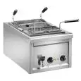 Elektro-Nudelkocher-Tischgerät - Mod CC11 - 1 BECKEN Lt 25 - EINPHASIG 230V - ABMESSUNGEN cm B 40 x T 70 x 34 H - CE-Norm
