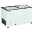 Kühltruhe – Mod CLP 400 PSSL - Statische Kühlung - Vollschiebetür - Temperatur +2/+8 °C - Bruttoinhalt 387 L - Abmessungen: B 128 x T 67 x H 82 cm