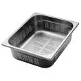 GASTRONORMBEHÄLTER INOX GELOCHT 2/1 - 650x530 mm