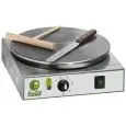 ELEKTRO - CRÊPES - EISEN - Mod. CRP4 - Backfläche Ø 400 mm - Anschlusswerte: 230V einphasig - Leistung 2750 W - CE-Kennzeichnung