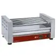 WURSTWÄRMER - Mod CSX/5R-N - 5 Chromrollen - Temperatur 0/+300 °C - Leistung 600 W - Einphasenstromversorgung - Abmessungen B 54,5 x T 32 x H 24 cm