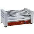 WURSTWÄRMER - Mod CSX/7R-N - 7 Chromrollen - Temperatur 0/+300 °C - Leistung 900 W - Einphasenstromversorgung - Abmessungen B 54,5 x T 32 x H 24 cm