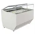 EISCREME VITRINE - Mod CUBITO - Belüftet - Gerade Öffnungsgläser - Temperatur -18/-20°C